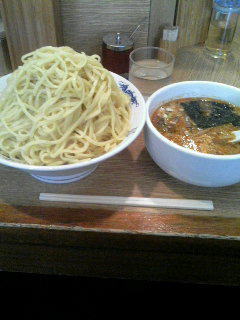 はやし家 つけ麺 中盛1