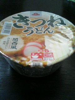 トップバリュ きつねうどん 関西風