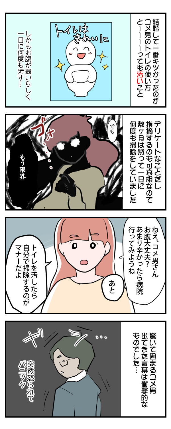 アスペ旦那との新婚時代 初めての喧嘩 メン子ファミリア だいたい変な家族 アスペ旦那との新婚時代 初めての喧嘩 メン子ファミリア だいたい変な家族