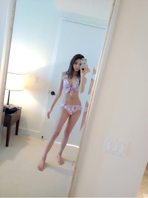 44歳でも美しさを維持！押切もえの水着バカンス！！