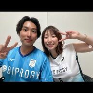 東野有紗、バド“わたがし”コーチと結婚を報告！