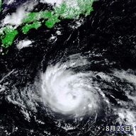 台風10号、列島直撃の恐れ…北西に進路を変え28日上陸の可能性