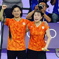 バドミントン混合ダブルスでのわたがしペア渡辺勇大、東野有紗組の快挙にファン感動