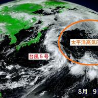 台風５号、予想を逆転し列島直撃へ！記録的な大雨のおそれ