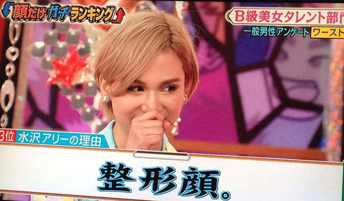 【悲報】水沢アリー、整形28回告白で心配の声続出！
