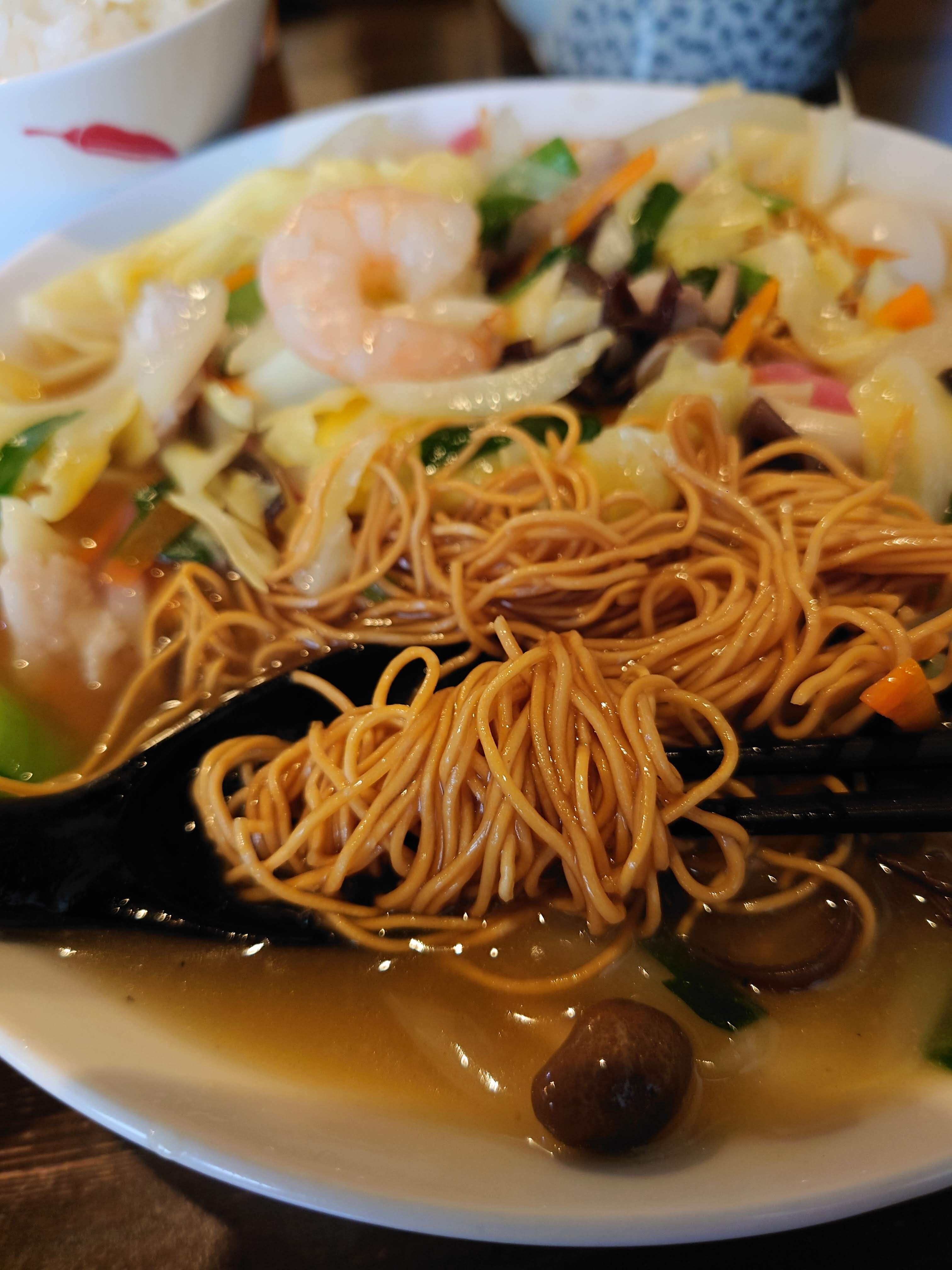 汁ダク 憩酒家たっちゃんの五目あんかけ皿うどん 22 01 06 麺喰道 およそ鹿児島の麺日記 ほぼラーメン 汁ダク 憩酒家たっちゃんの五目あんかけ皿うどん 22 01 06 麺喰道 およそ鹿児島の麺日記 ほぼラーメン