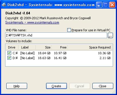 disk2vhd prepare for use in virtual pc disk2vhd prepare for use in virtual pc