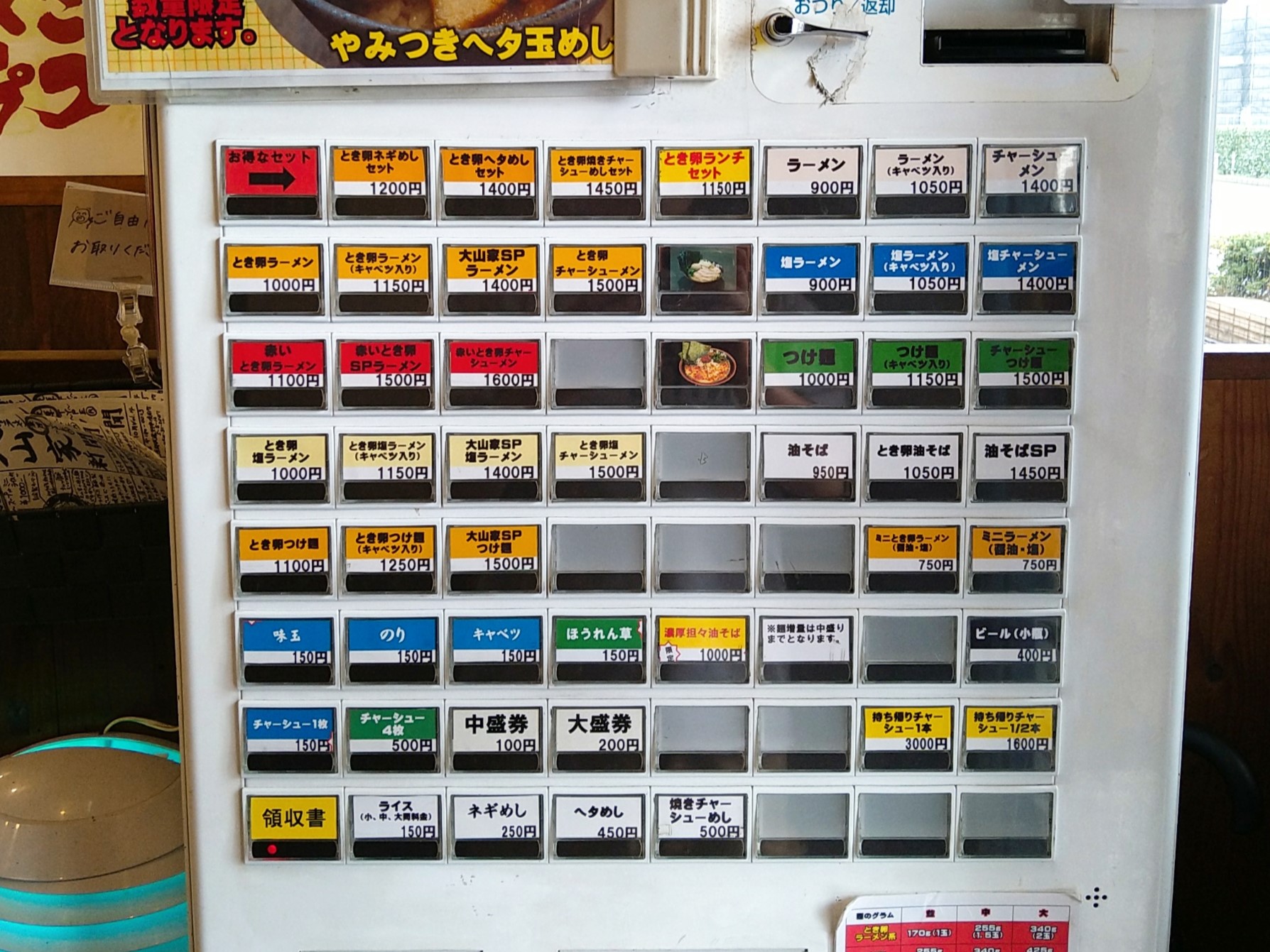 大山家/昭島店 ＠昭島 【限定/濃厚担々油そば と ネギめし と ヘタめし】 : 麺のすゝめ （メンノススメ）