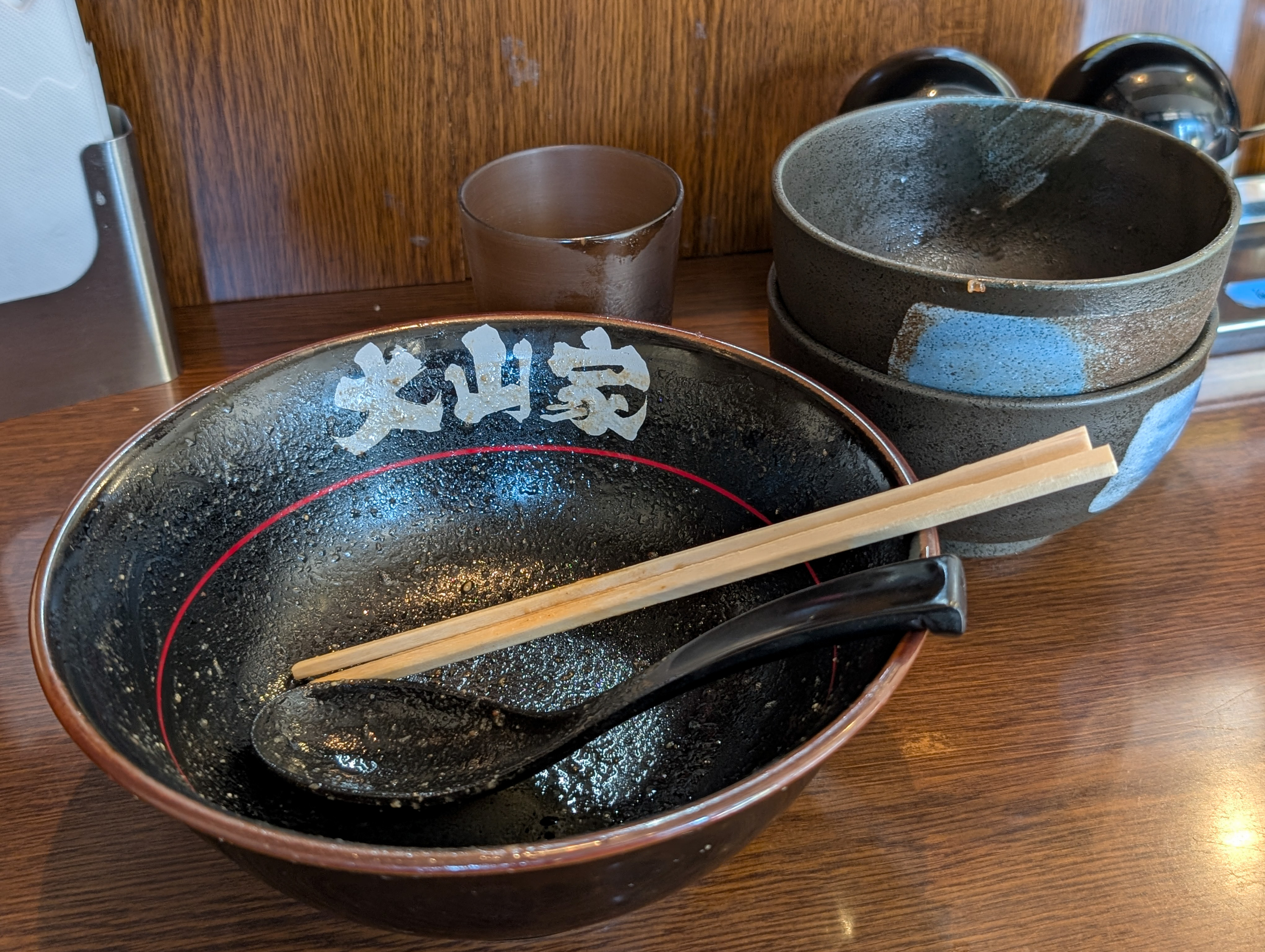 大山家/昭島店 ＠昭島 【限定/焼肉T味噌ラーメン と ネギめし と 豚めし】 : 麺のすゝめ （メンノススメ）