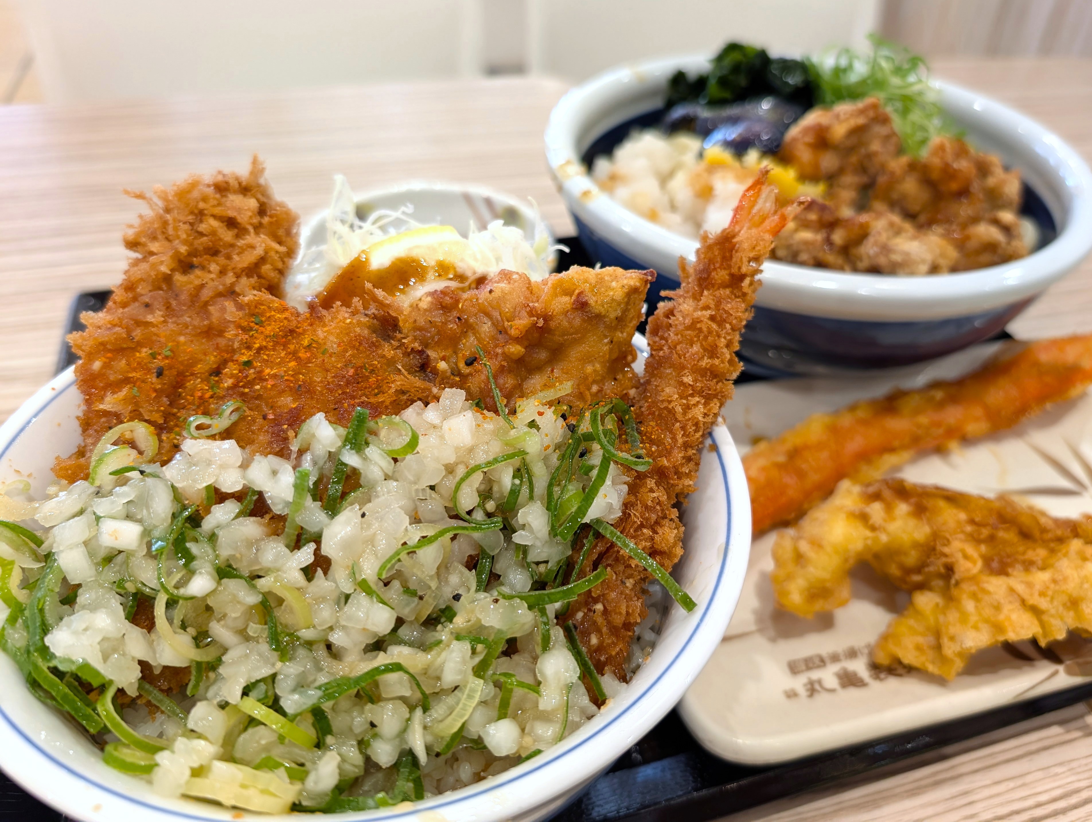 かつや イオンモール日の出店 ＠日の出町 【限定/ねぎ塩カツ丼 と