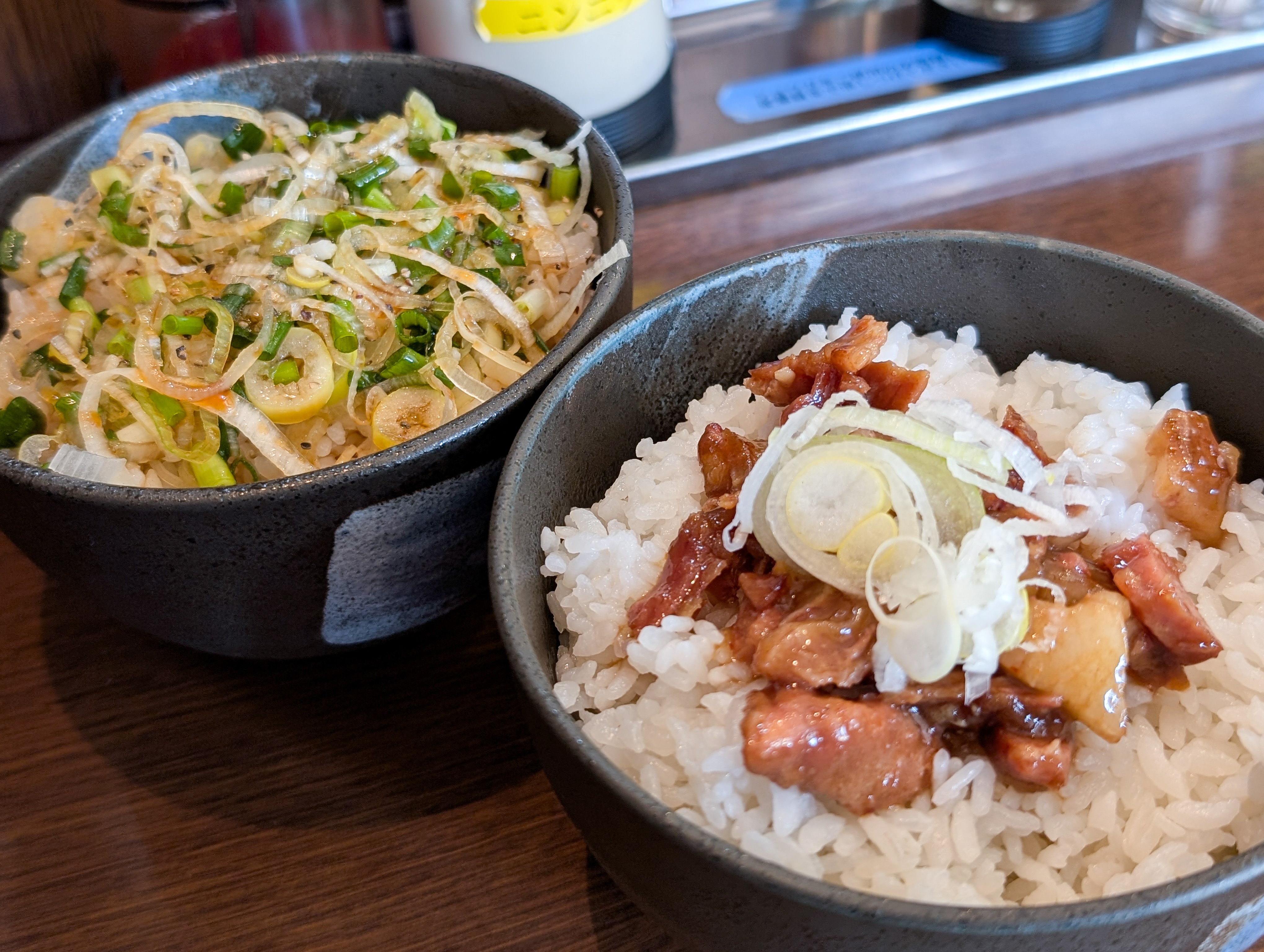 大山家/昭島店 ＠昭島 【限定/焼肉T味噌ラーメン と ネギめし と 豚めし】 : 麺のすゝめ （メンノススメ）