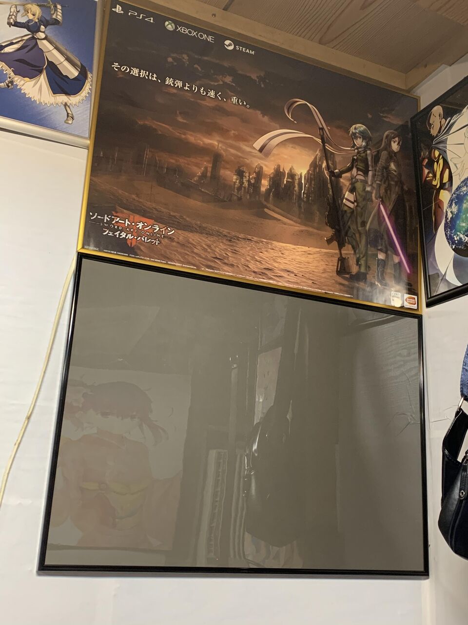 画像 部屋にアニメのポスター飾ってみたんだけど どう メンズ速報