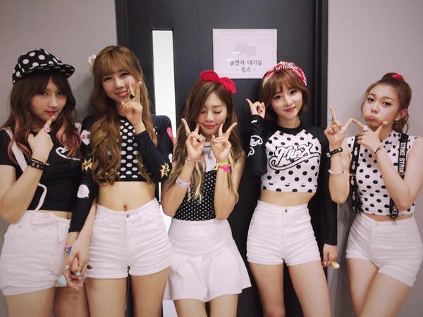 ガールズグループminxがキュート全開で韓国を明るくする Love Shake Show Music Core K Popの端っこ