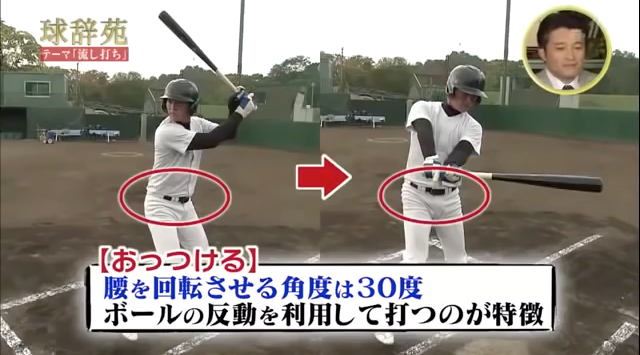 流し打ち