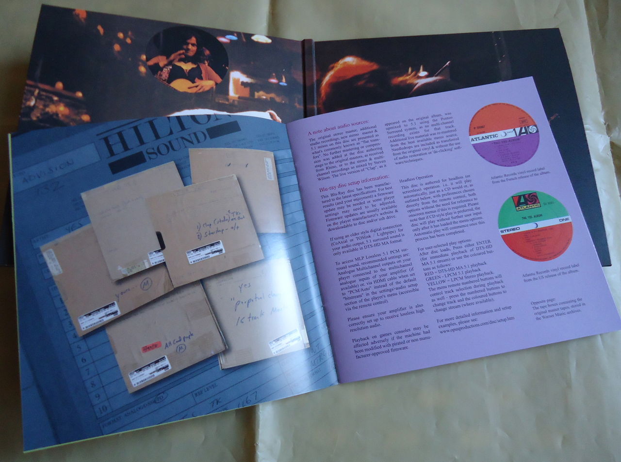 The Yes Album Cd Blu Ray _ Yes / The Yes Album super deluxe – YFTST