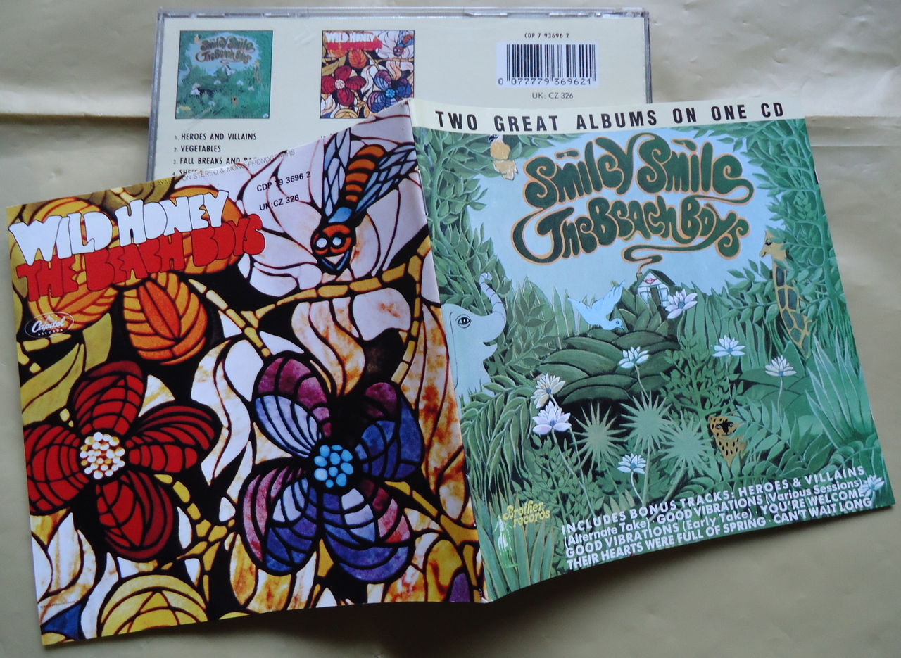 本日の中古盤 THE BEACH BOYS/WILD HONEY : マーメイド号の紙ジャケ