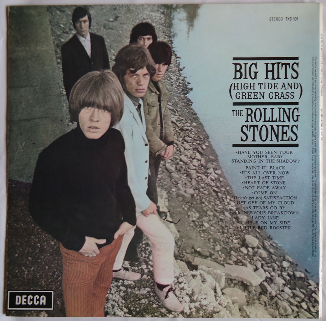 本日の中古盤 THE ROLLING STONES/BIG HITS[HIGH TIDE AND GREEN