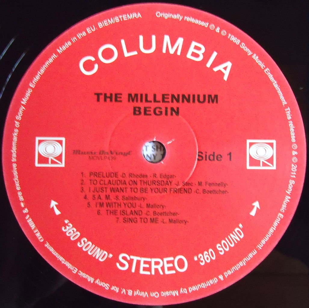 THE MILLENNIUM/BEGIN : マーメイド号の紙ジャケだけじゃ生きて THE MILLENNIUM/BEGIN : マーメイド号の紙ジャケだけじゃ生きて