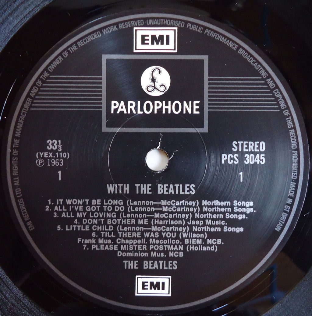 The Beatles From Me To You UK盤 EP ジャケット無 The Beatles From Me To You UK版 EP ジャケット無
