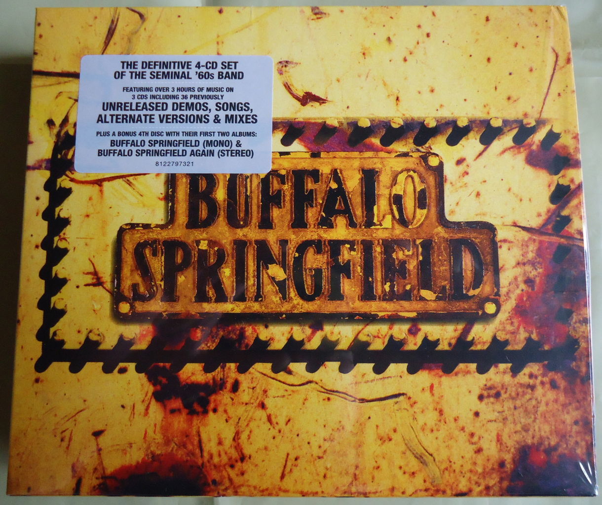 BUFFALO SPRINGFIELD BOX SET 4CDs : マーメイド号の紙ジャケ