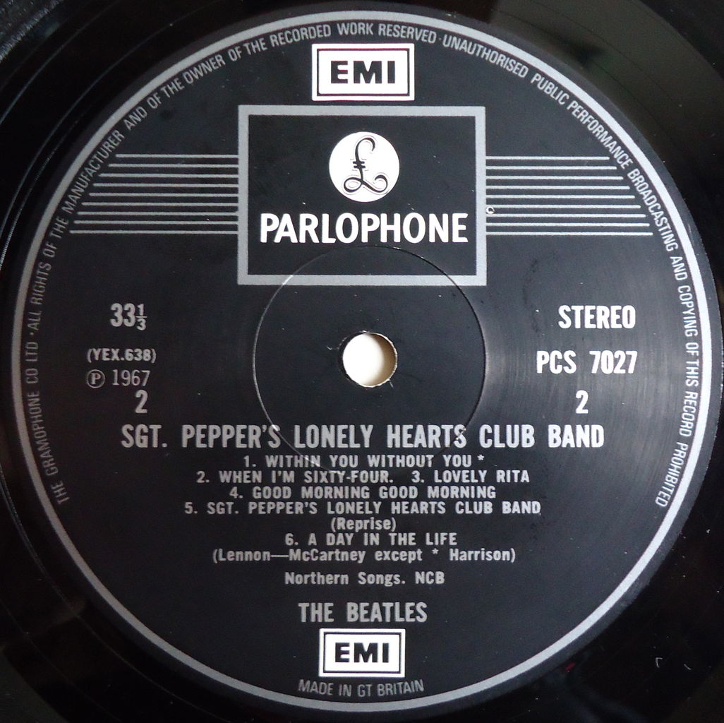 最大15%OFFクーポン The Beatles Sgt Peppers 英オリジナルStere 盤 ...