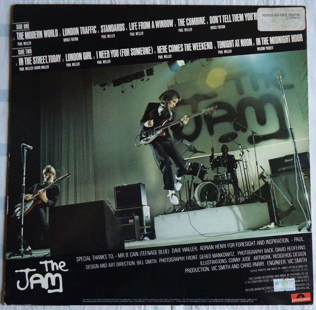 THE JAM / THIS IS THE MODERN WORLD UK盤