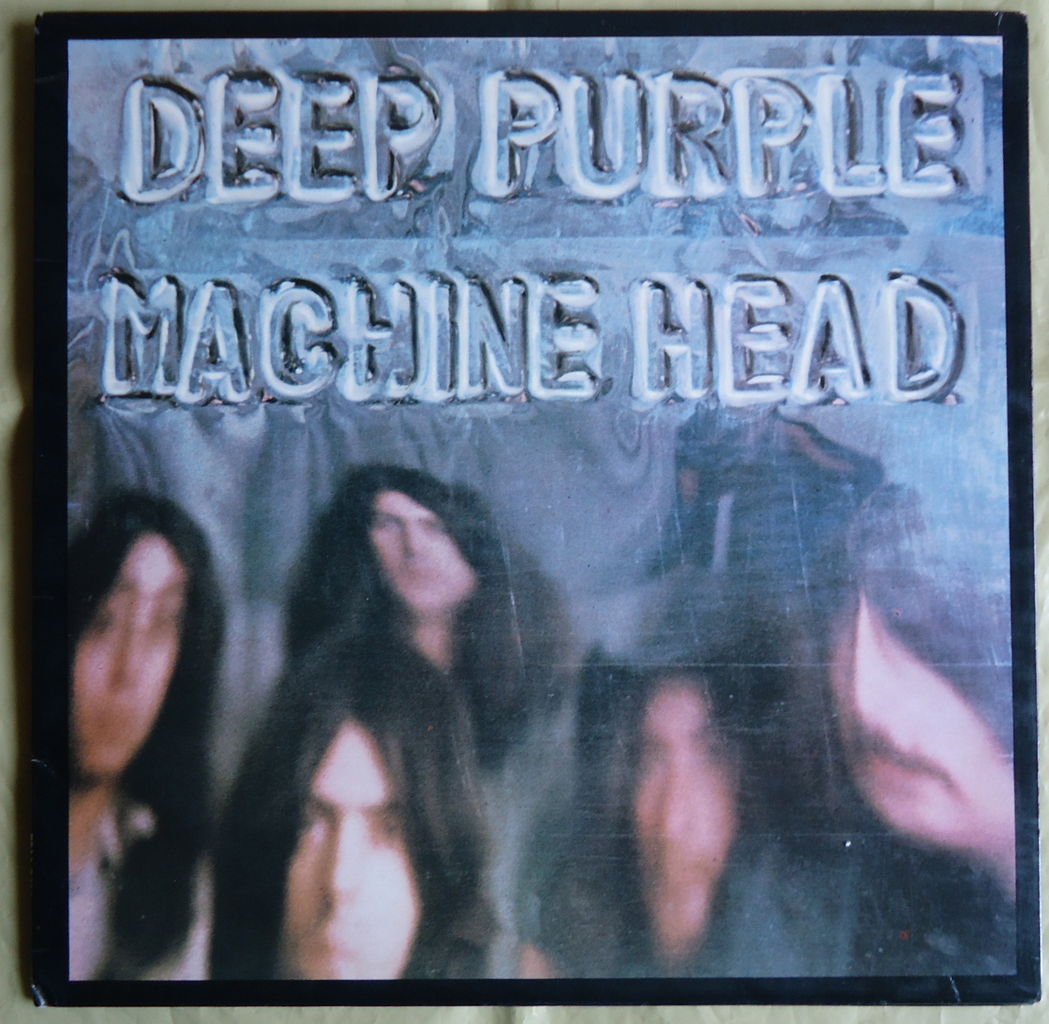 本日の中古盤 DEEP PURPLE/MACHINE HEAD : マーメイド号の紙