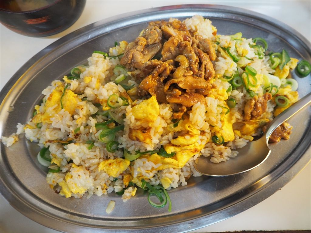 武内食堂 2回目 かしわバターチャーハン 惰性的にうどん巡礼中 A
