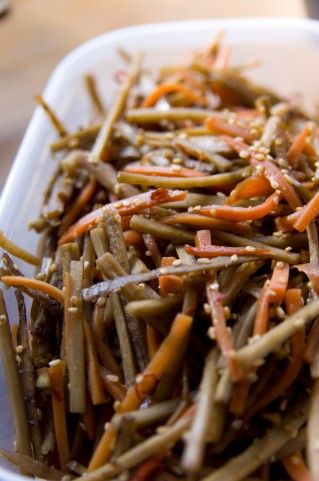 ごぼうの天ぷらってうどんには合うけど