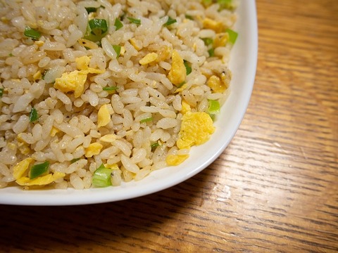 一番人気の米料理←炒飯