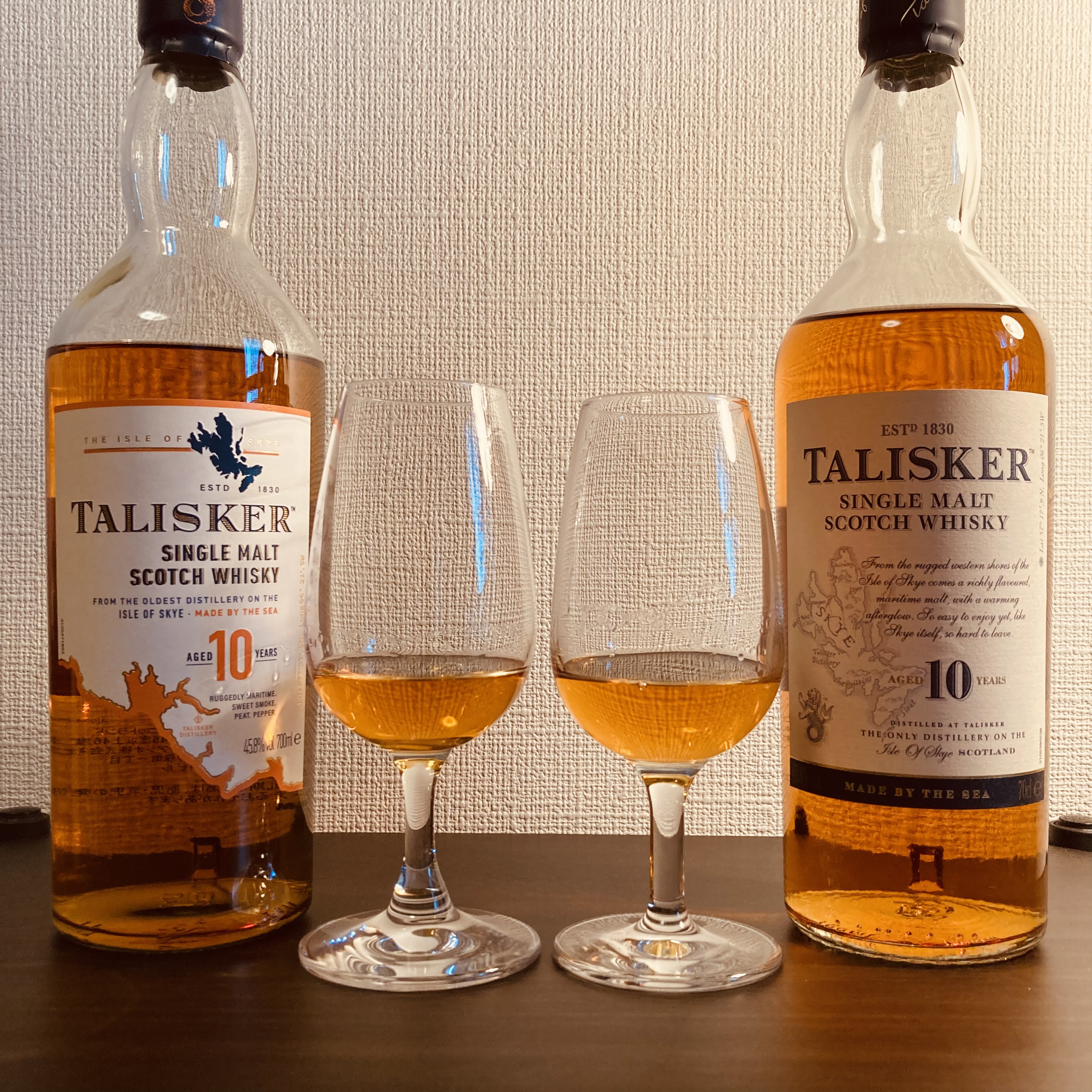 タリスカー10年 新ラベル(2022年現行) 新旧比較＆テイスティング 評価