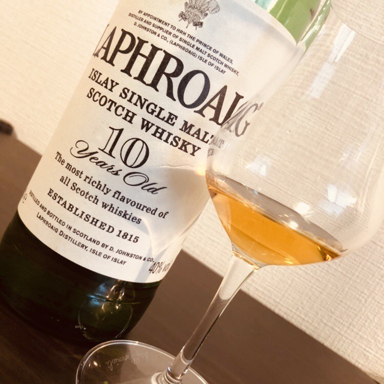 No.78 ラフロイグ 10年(並行品) 旧ラベル 評価 : タロウの No.78 ラフロイグ 10年(並行品) 旧ラベル 評価 : タロウの