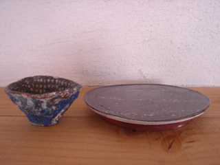 中野和馬/ﾎﾞｳﾙ・ﾌﾟﾛﾍﾟﾗ皿・角皿・丸皿・ｶｯﾌﾟ・花器・陶板 : Mes