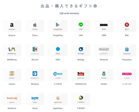 Amaten種類