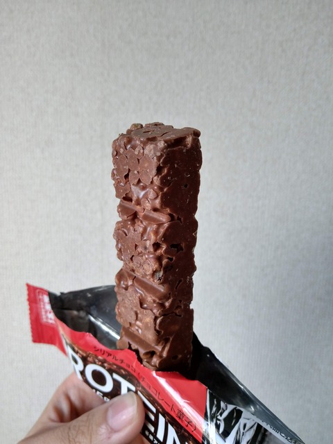 一本満足チョコ 開封