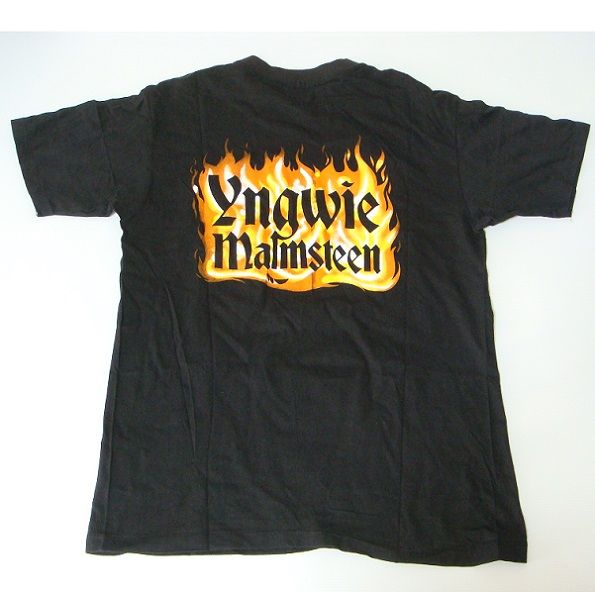 イングヴェイ・マルムスティーン Tシャツ!! 92年Fire ＆ Ice