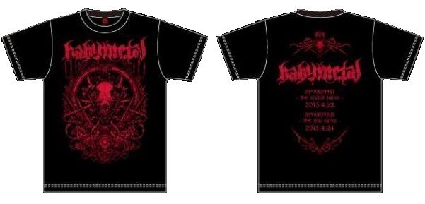 BABYMETALの歴史－Tシャツの歴史（2015） : BABYMETALの楽園（旧）