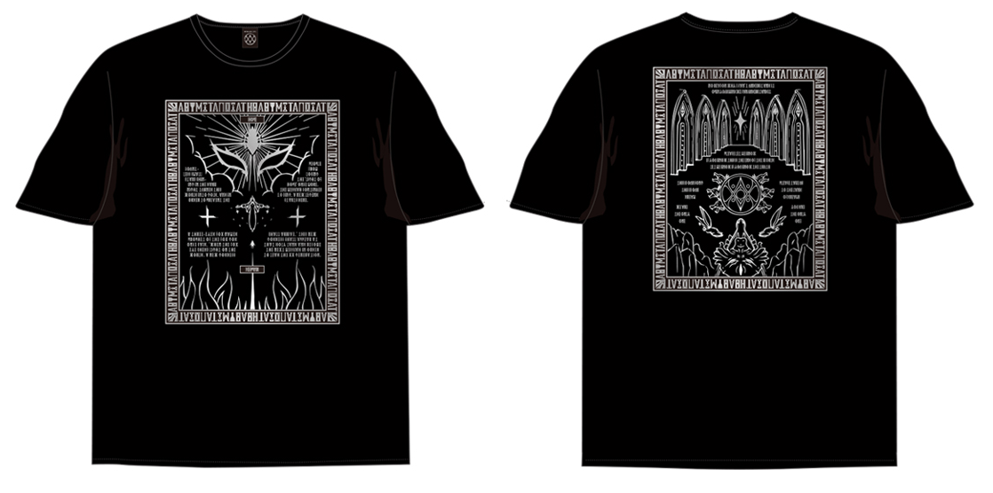 ベビメタ COMING OF THE DOOMSDAY Tシャツ Mサイズ Amazon.co.jp: [SinSed] ベビーメタル Tシャツ BABYMETAL SU MOA