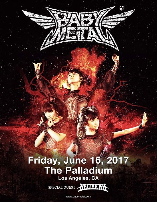今年最初のワンマンライブ開催場所はla The Palladium に決定 Babymetalの楽園 旧 今年最初のワンマンライブ開催場所はla The Palladium に決定 Babymetalの楽園 旧
