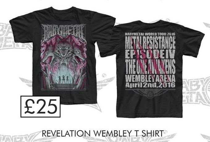 BABYMETALの歴史-Tシャツの歴史(2016) : BABYMETALの楽園(旧) BABYMETALの歴史-Tシャツの歴史(2016) : BABYMETALの楽園(旧)