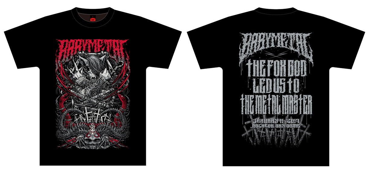 Babymetalの歴史 ｔシャツの歴史 17 Babymetalの楽園 旧