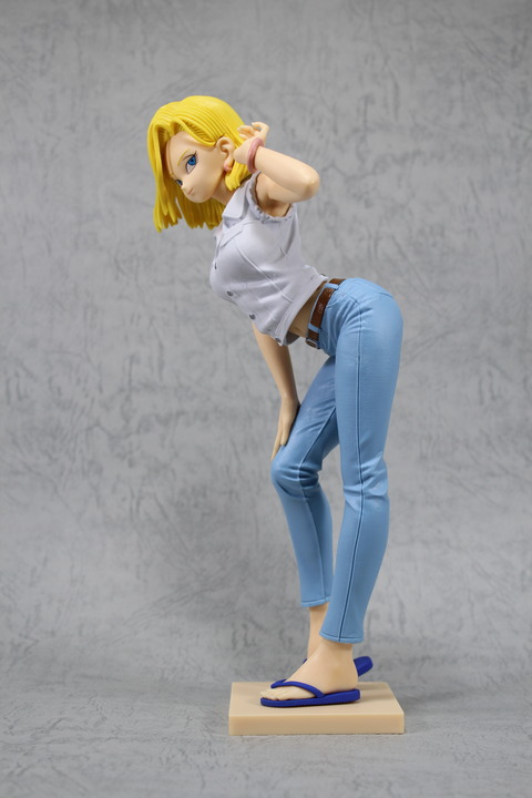 フィギュアレビュー 人造人間18号 ドラゴンボールｚ Glitter Glamours Android No 18 レアカラー Metallic Studio