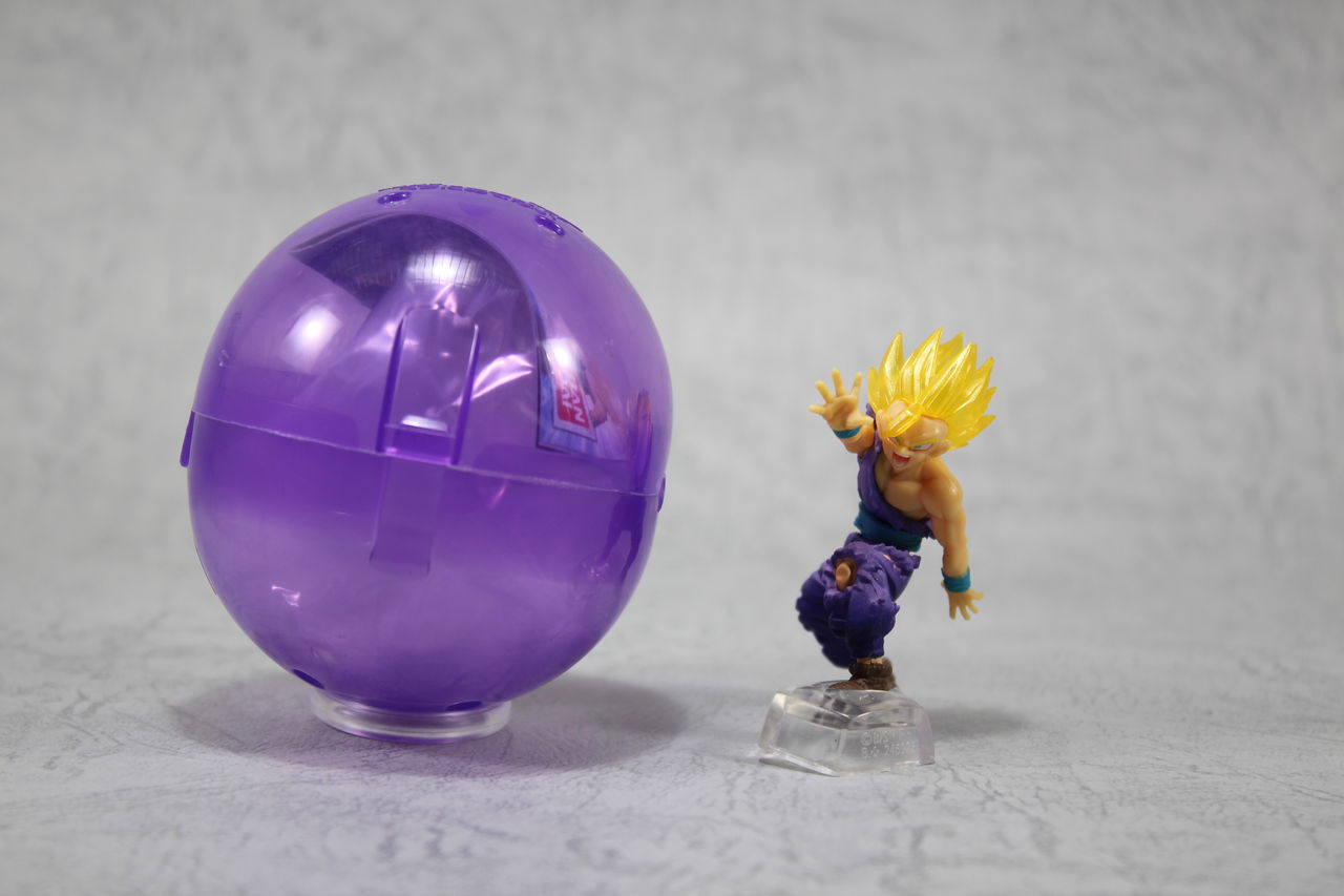 フィギュアレビュー 親子かめはめ波 スーパーサイヤ人 孫悟空 孫悟飯 ガシャポン ドラゴンボール超 Vsドラゴンボール11 Metallic Studio