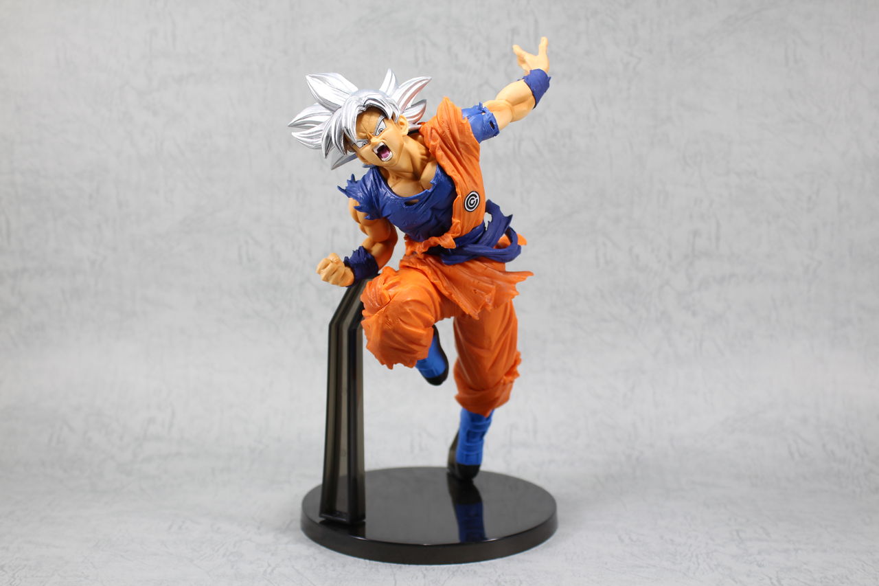 フィギュアレビュー 身勝手の極意 孫悟空 スーパードラゴンボールヒーローズ 超絶戯巧 其之四 Metallic Studio