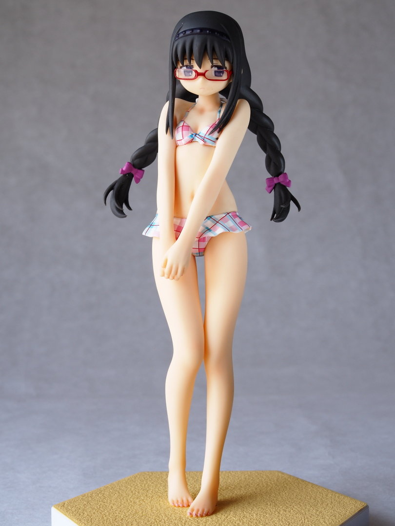 暁美ほむらフィギュア図鑑＃20 BEACH QUEENS Ver.2 写真＆レビュー 