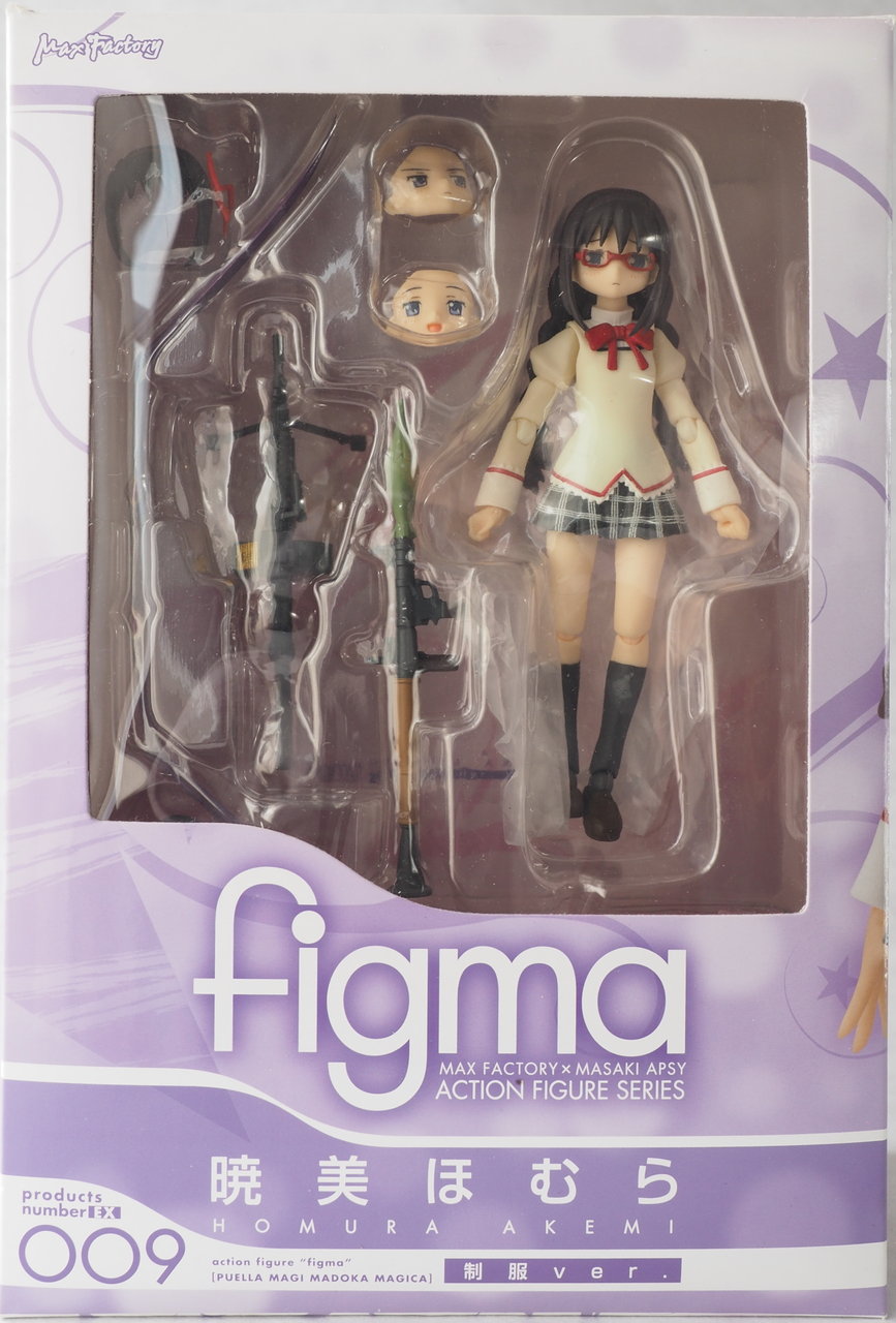 暁美ほむらフィギュア図鑑＃06 figma 制服ver. 写真＆レビュー