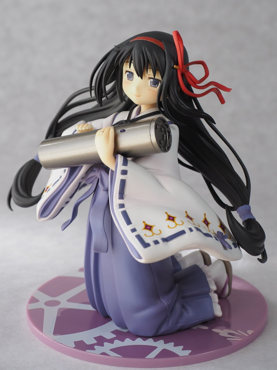暁美ほむらフィギュア図鑑＃39 暁美ほむら －巫女服－ 写真
