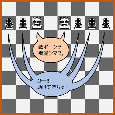 チェスわくわく戦略入門 - 第3回 メジャーピース : MetalPhaetonチェス戦記
