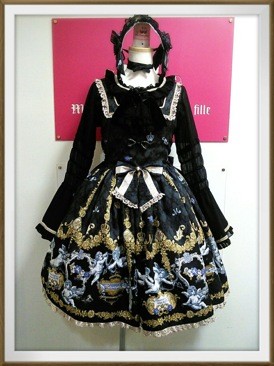 メタモルフォーゼ ジャンパースカート ヘッドドレスセット