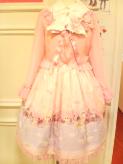 Swan Lake Ribbon Tulle JSK by Metamorphose Temps de Fille